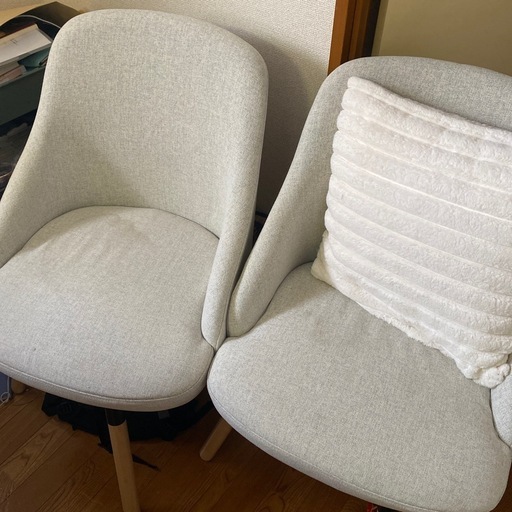 2個)JANOLOF ヤンオロフ 回転ダイニングチェア GUNNARED グンナレド