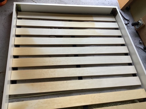 リサイクルサービス八光】幅125.5㎝ ホワイト 1口コンセント・照明付き