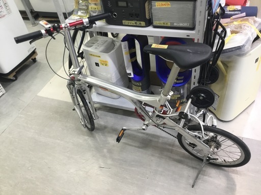 【配達可】【自転車】【折りたたみ】【R\u0026M ライズアンドミューラー】【BD-1  ビーディーワン】クリーニング済み【管理番号12408】