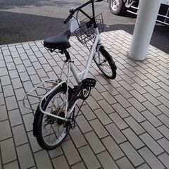 ☆ジモティ割あり☆ 21TECHNOLOGY 軽快自転車 20インチ ホワイト