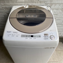 洗濯機　SHARP 7kg