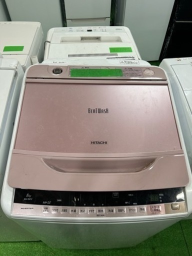 早い者勝ち大セール‼️‼️＋ご来店時、ガン×2お値引き‼️HITACHI(日立) 2015年製 8,0kg 洗濯機