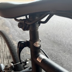 クロスバイク　黒　