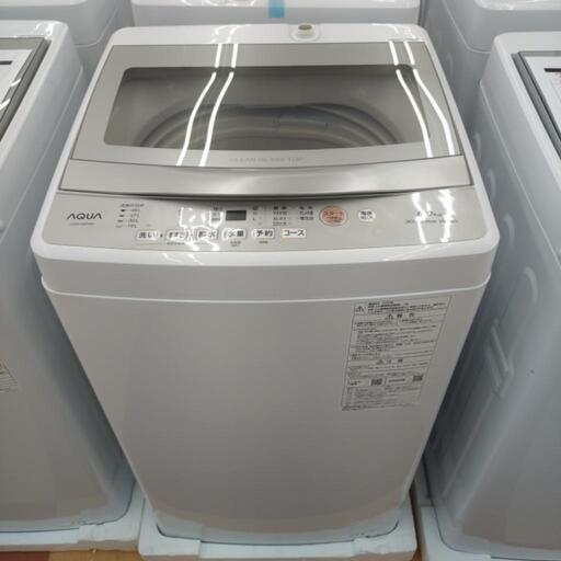 ★ジモティー割引有★ AQUA 6.0kg全自動電気洗濯機 AQW-S6P 2023年製 中古品