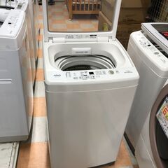 洗濯機 7.0kg アクア AQW-GV70H 2019年製 W(幅)56.5×D(奥行き)55.0×H(高さ)95.5cm ※クリーニング済み