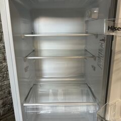大阪送料無料★3か月保証★冷蔵庫★ハイセンス★2024年★124L★HR-B12E3W★R-327
