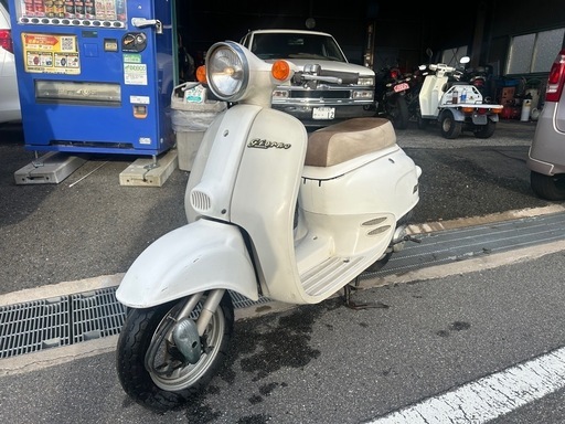 お洒落　レトロ　ホンダ　ジョルノ50 2スト　原付　AF24 大阪発　メットイン