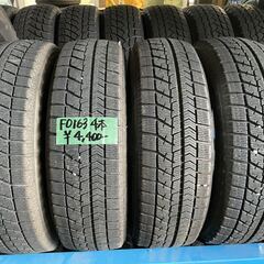 ［0163］中古スタッドレスタイヤ4本セット！155/65R14...