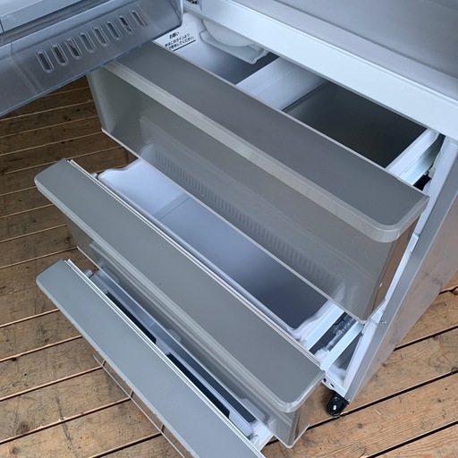 2023年製 冷蔵庫 AQUA 355L 野菜室下段 美品 AQUA冷蔵庫 2023年製