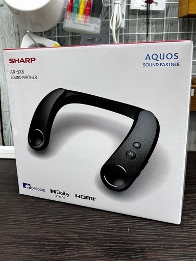 SHARPシャープウェアラブルワイヤレススピーカーACOUSTIC VIBRATION SYSTEMパーソナルシアター立体音響×振動No.3395※現金、クレジット、スマホ決済対応※