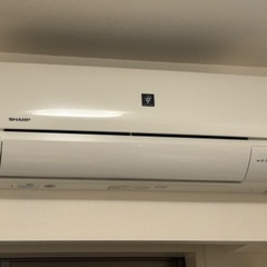 新古品 SHARP 壁掛けエアコン 6畳用 AY-J22S-W 2019年製 プラズマクラスタ－7000搭載