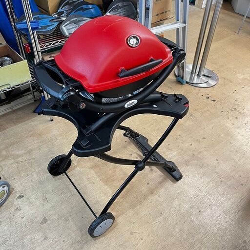 【店頭引き取り限定】Weber ガスグリル Q1250 ポータブルカートセット 美品