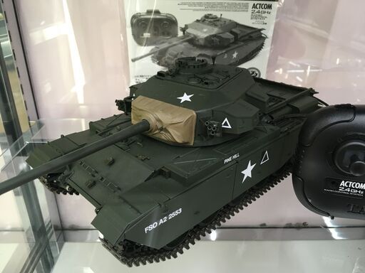 TAMIYA 1/25 電動RCタンク イギリス戦車　センチュリオンMk.Ⅲ 中古