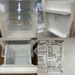 I664 🌈 2020年製♪ Hisense 冷蔵庫 (134L) ⭐ 動作確認済 ⭐ クリーニング済