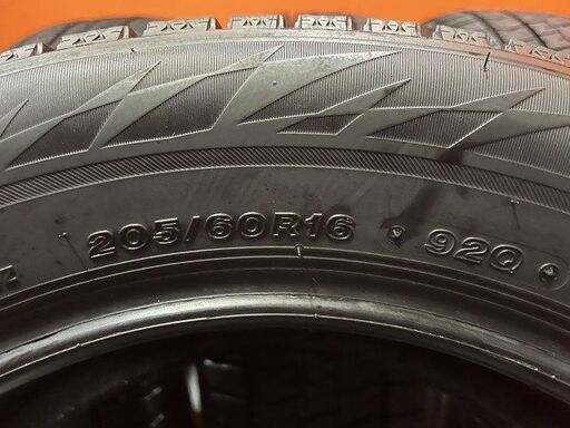 BS BRIDGESTONE BLIZZAK VRX2 205/60R16 16インチ スタッドレス 4本 22