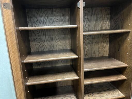楽天市場】旭川家具 匠工芸 食器棚 オーク材 グッドデザイン 収納家具
