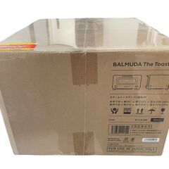 【決まりました】【新品未開封】BALMUDA The Toaster スチームトースター K11A-BK Black