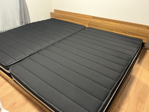 セミダブルベッド 2セット(120×2=240cm)\n