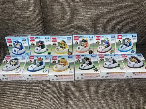 トミカ　プロ野球　マスコットカー　12球団