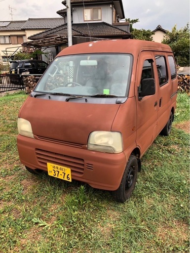 最終値下げ　エブリィ 車検付き　4WD　DA62V