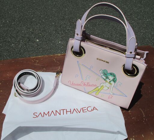 ☆サマンサベガ Samantha Vega うる星やつらコレクション 95371 スクエアトート 2Wayバッグ◆ラムちゃんの世界へ