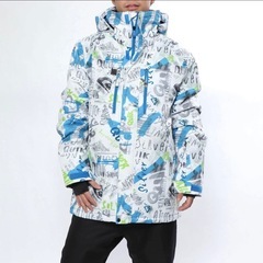 【1回のみ使用ほぼ傷汚れなし超美品です！！】QUIKSILVER スノーウェア 上下セット