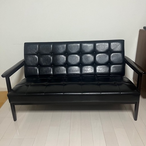 カリモク60  Kチェア　2シーター\n