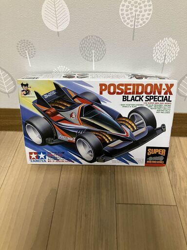 決まりました）【当時物】ミニ四駆 ポセイドンXブラックスペシャル