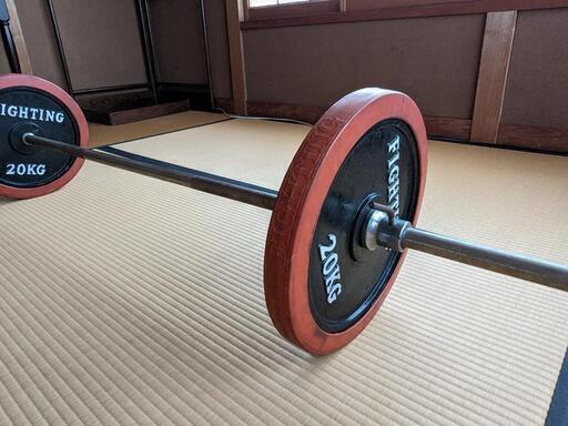 ファイティングロード　バーベルセット　50kg ラバー付き バーベルセット 50kg ファイティングロード 公式販売店 ファイティング