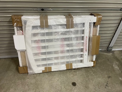 未使用！KATOJI カトージ 立ちベッド ベビーベッド ホワイト 02026 天然木 横幅120cm 奥行78cm 高さ100cm 新生児 赤ちゃん\n