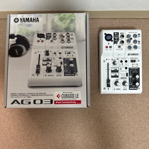 【美品】YAMAHA AG03 オーディオインターフェース