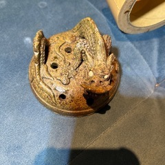 やちむん　龍　香炉　新品未使用２８年前
