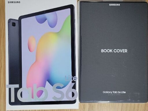 【新品未開封】 Galaxy Tab S6 Lite グレー + 純正ケース