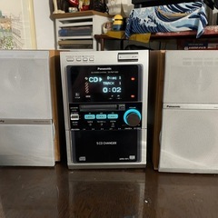 受け渡し者決定)CDコンポ Panasonic 2022年製