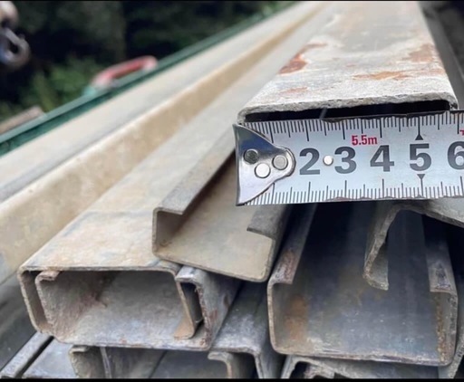 C鉄骨　5.5メートル〜6メートル C鉄骨 5.5メートル〜6メートル