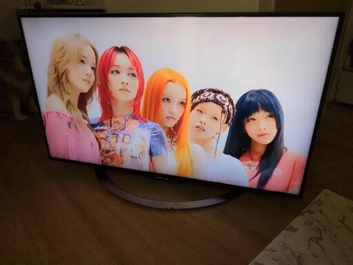 大型40インチSHARP AQUOS/４K液晶カラーテレビ2017年製・リモコン・B-CASカード付き・YouTube、Netflixなど視聴可能