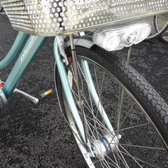 中古自転車３２１１　前後タイヤ新品！ブリヂストン　アルベルトロイヤル　AR75L6  27インチ  内装５段ギヤ　ベルトドライブ　アルミフレーム　Wロック