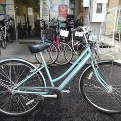 中古自転車３２１１　前後タイヤ新品！ブリヂストン　アルベルトロイヤル　AR75L6  27インチ  内装５段ギヤ　ベルトドライブ　アルミフレーム　Wロック