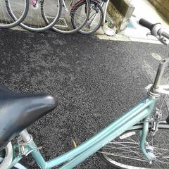 中古自転車３２１１　前後タイヤ新品！ブリヂストン　アルベルトロイヤル　AR75L6  27インチ  内装５段ギヤ　ベルトドライブ　アルミフレーム　Wロック