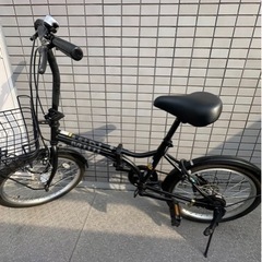 【美品】折りたたみ自転車