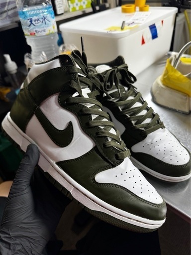 NIKE　ダンクハイ　チャンピオンシップカーキ