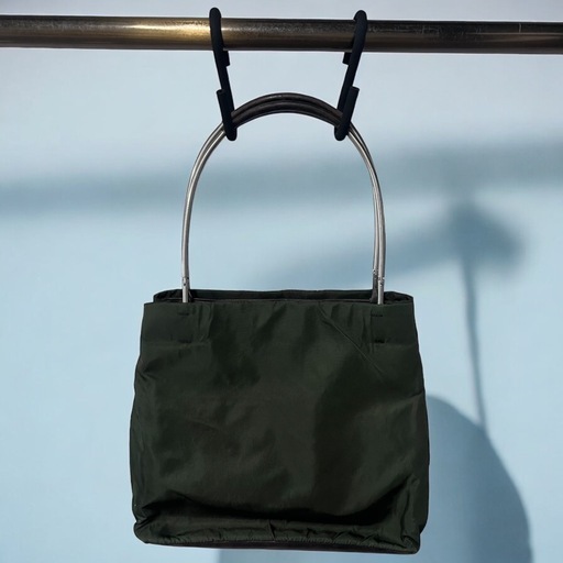 PRADA プラダ B9213 TESSUTO×NAPPA ハンドバッグ