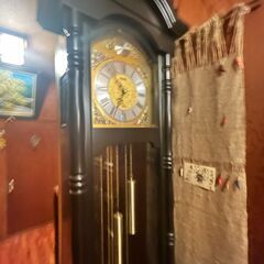 CITIZEN シチズン クォーツ式 ホールクロック 柱時計 大型 美品