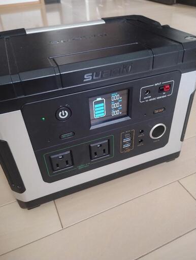 ♪大容量/ポータブル電源・500w/アウトドア・防災用に♪