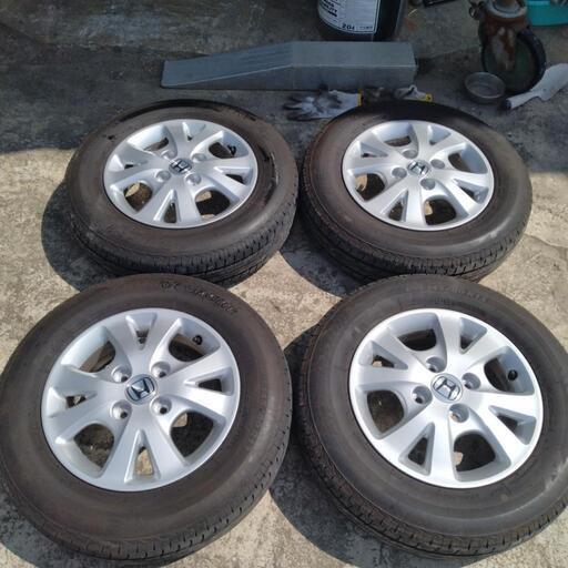 楽天市場】【中古】中古ホイール 17インチ 4本セットホンダ純正17x6J/+ 