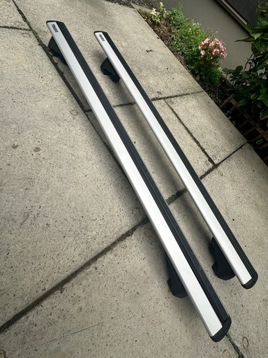 INNO アルミラック100 ・ MONT BLANC ルーフバー 130㎝ 2本 セット