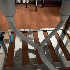 ⭐️未使用　業務用ステンレス二層シンク　パイプ付き