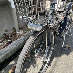 ブリヂストン電動自転車アシスタ27インチ中古品(電池切れ)