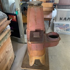 福禄　石炭　薪ストーブ　だるまストーブ　昭和レトロ　アンティー　ストーブ 古民具　骨董　別荘　冬支度　暖房　キャンプ　