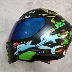 『レア度max!』AGVのヘルメット
K1 WHITE ZOO MATT BLACK 